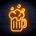 advpro-beer-mug-ultra-bright-led-neon-sign-fnu0302 - Golden Yellow