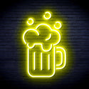 advpro-beer-mug-ultra-bright-led-neon-sign-fnu0302 - Yellow