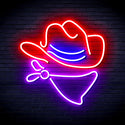 advpro-cowboy-hat-ultra-bright-led-neon-sign-fnu0303 - Multi-Color 7