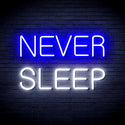 advpro-never-sleep-ultra-bright-led-neon-sign-fnu0306 - White & Blue