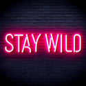 advpro-stay-wild-ultra-bright-led-neon-sign-fnu0307 - Pink