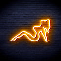 advpro-sexy-lady-ultra-bright-led-neon-sign-fnu0309 - Golden Yellow