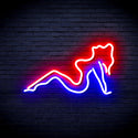 advpro-sexy-lady-ultra-bright-led-neon-sign-fnu0309 - Red & Blue