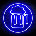 advpro-beer-mug-in-circle-ultra-bright-led-neon-sign-fnu0311 - Blue