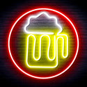 advpro-beer-mug-in-circle-ultra-bright-led-neon-sign-fnu0311 - Multi-Color 1