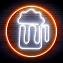 advpro-beer-mug-in-circle-ultra-bright-led-neon-sign-fnu0311 - White & Orange