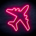 advpro-aeroplane-ultra-bright-led-neon-sign-fnu0314 - Pink