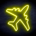 advpro-aeroplane-ultra-bright-led-neon-sign-fnu0314 - Yellow