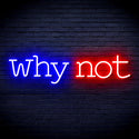 advpro-why-not-ultra-bright-led-neon-sign-fnu0315 - Blue & Red