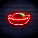 advpro-gold-ingot-ultra-bright-led-neon-sign-fnu0316 - Green & Red