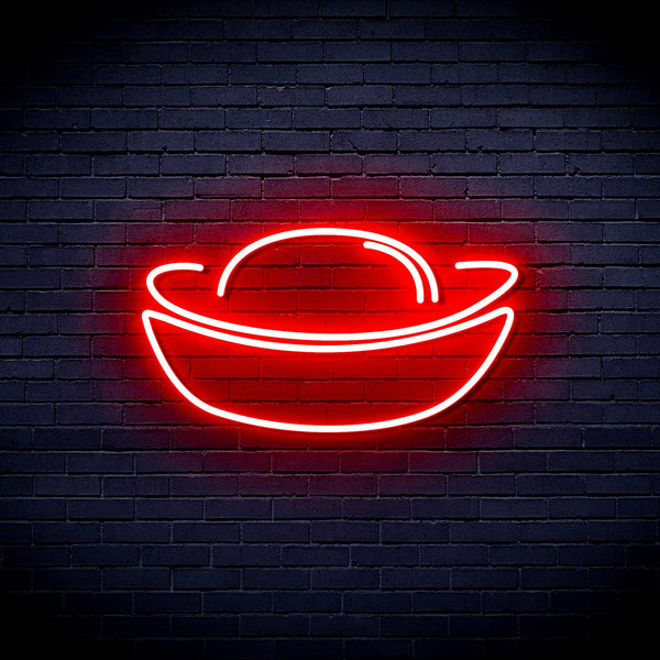 advpro-gold-ingot-ultra-bright-led-neon-sign-fnu0316 - Red