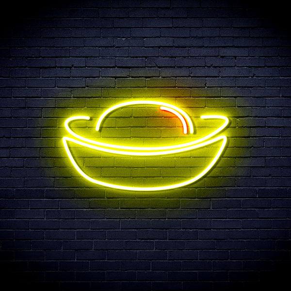advpro-gold-ingot-ultra-bright-led-neon-sign-fnu0316 - Red & Yellow