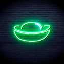 advpro-gold-ingot-ultra-bright-led-neon-sign-fnu0316 - White & Green