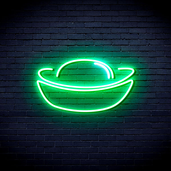 advpro-gold-ingot-ultra-bright-led-neon-sign-fnu0316 - White & Green
