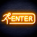 advpro-enter-sign-ultra-bright-led-neon-sign-fnu0318 - Golden Yellow