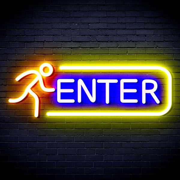 advpro-enter-sign-ultra-bright-led-neon-sign-fnu0318 - Multi-Color 8
