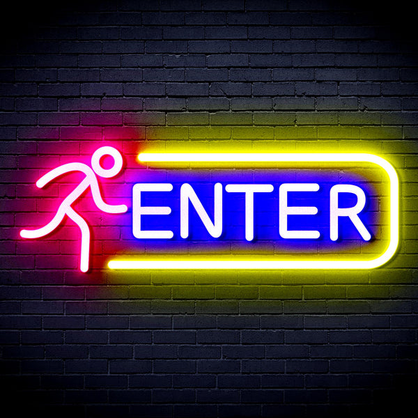 ENTER Sign Ultra-Bright LED Neon Sign fnu0318