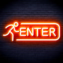 advpro-enter-sign-ultra-bright-led-neon-sign-fnu0318 - Orange