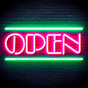 advpro-open-sign-ultra-bright-led-neon-sign-fnu0319 - Green & Pink