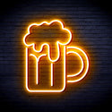 advpro-beer-mug-ultra-bright-led-neon-sign-fnu0320 - Golden Yellow