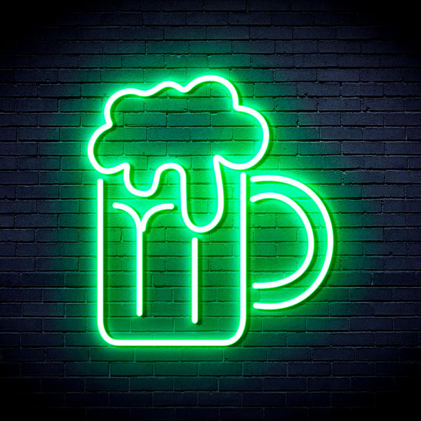 advpro-beer-mug-ultra-bright-led-neon-sign-fnu0320 - Green