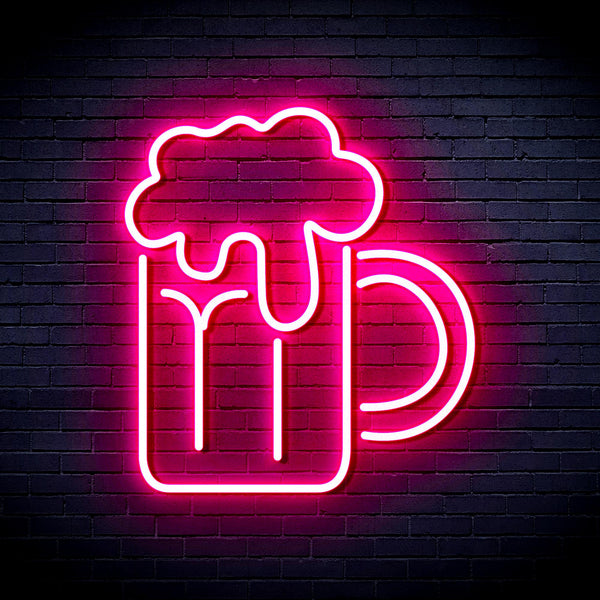 advpro-beer-mug-ultra-bright-led-neon-sign-fnu0320 - Pink