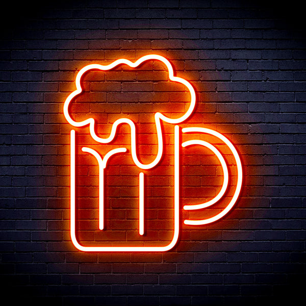 advpro-beer-mug-ultra-bright-led-neon-sign-fnu0320 - Orange