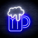 advpro-beer-mug-ultra-bright-led-neon-sign-fnu0320 - White & Blue