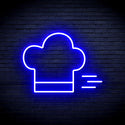advpro-chef-hat-ultra-bright-led-neon-sign-fnu0321 - Blue
