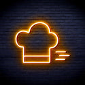 advpro-chef-hat-ultra-bright-led-neon-sign-fnu0321 - Golden Yellow