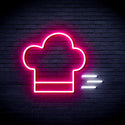 advpro-chef-hat-ultra-bright-led-neon-sign-fnu0321 - White & Pink
