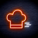 advpro-chef-hat-ultra-bright-led-neon-sign-fnu0321 - White & Orange