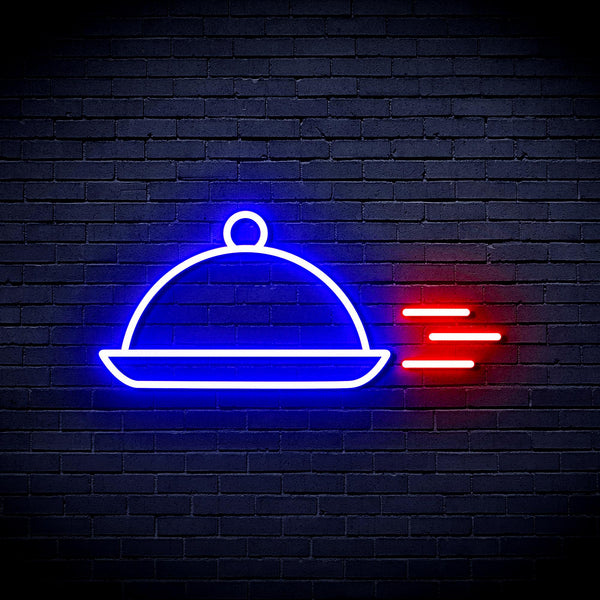 advpro-dishes-ultra-bright-led-neon-sign-fnu0322 - Red & Blue