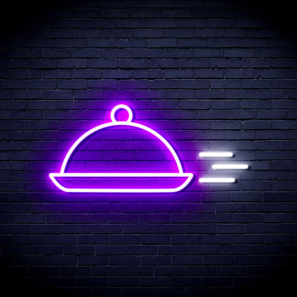 advpro-dishes-ultra-bright-led-neon-sign-fnu0322 - White & Purple