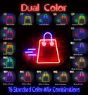 advpro-shopping-bag-ultra-bright-led-neon-sign-fnu0323 - Dual-Color