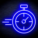 advpro-stop-watch-ultra-bright-led-neon-sign-fnu0325 - Blue
