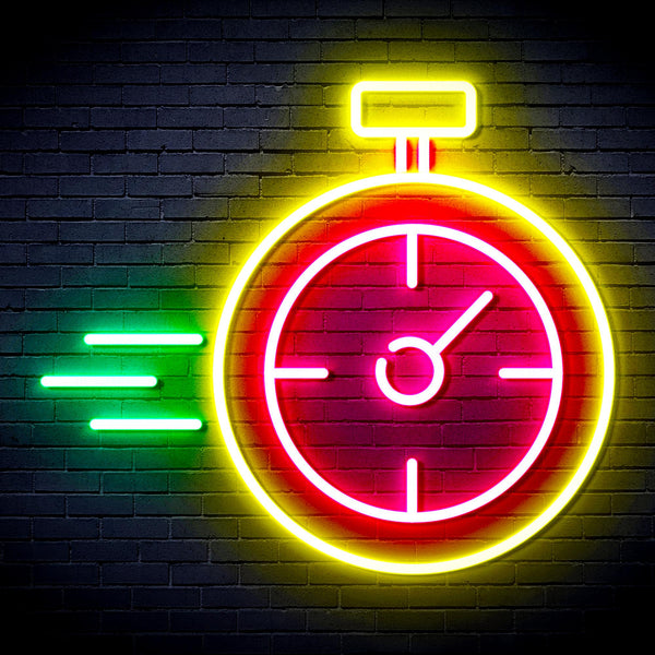 advpro-stop-watch-ultra-bright-led-neon-sign-fnu0325 - Multi-Color 3