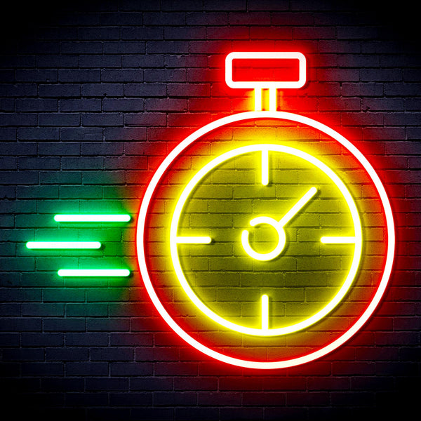 advpro-stop-watch-ultra-bright-led-neon-sign-fnu0325 - Multi-Color 5