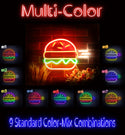 advpro-hamburger-ultra-bright-led-neon-sign-fnu0326 - Multi-Color