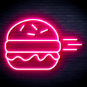 advpro-hamburger-ultra-bright-led-neon-sign-fnu0326 - Pink