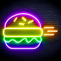 advpro-hamburger-ultra-bright-led-neon-sign-fnu0326 - Multi-Color 3