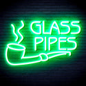 advpro-glass-pipes-ultra-bright-led-neon-sign-fnu0329 - Green