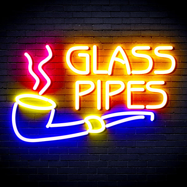 advpro-glass-pipes-ultra-bright-led-neon-sign-fnu0329 - Multi-Color 4