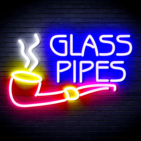 advpro-glass-pipes-ultra-bright-led-neon-sign-fnu0329 - Multi-Color 6