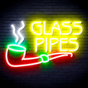 Glass Pipes Ultra-Bright LED Neon Sign fnu0329