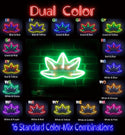 advpro-marijuana-ultra-bright-led-neon-sign-fnu0331 - Dual-Color