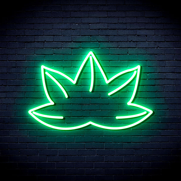 advpro-marijuana-ultra-bright-led-neon-sign-fnu0331 - Green