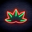 advpro-marijuana-ultra-bright-led-neon-sign-fnu0331 - Green & Red
