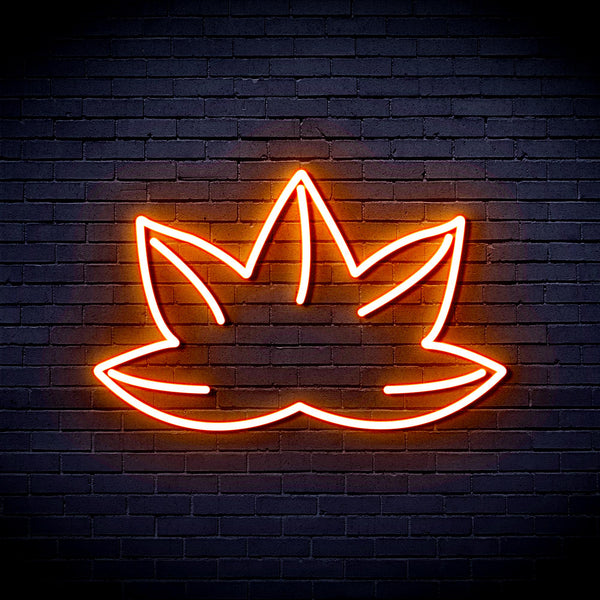 advpro-marijuana-ultra-bright-led-neon-sign-fnu0331 - Orange