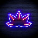 advpro-marijuana-ultra-bright-led-neon-sign-fnu0331 - Red & Blue
